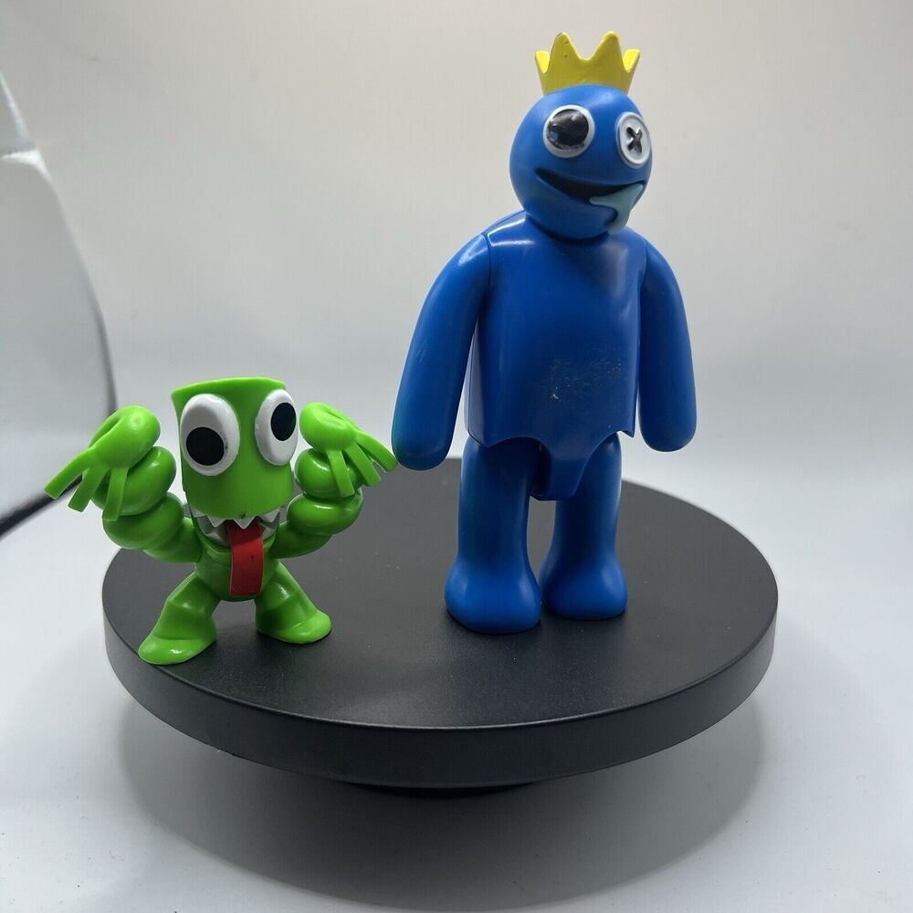 OFFICIAL Rainbow Friends Mystery Bag Mini Figure, GREEN Monster Roblox And Blue